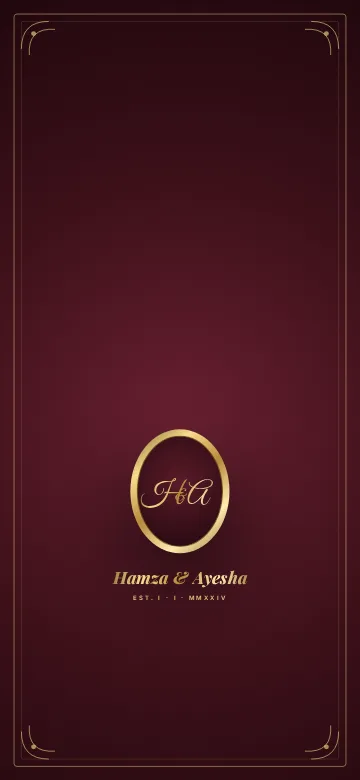 Gilded home screen wallpaper