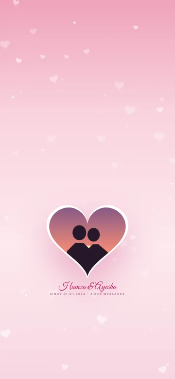 Photo Heart home screen wallpaper